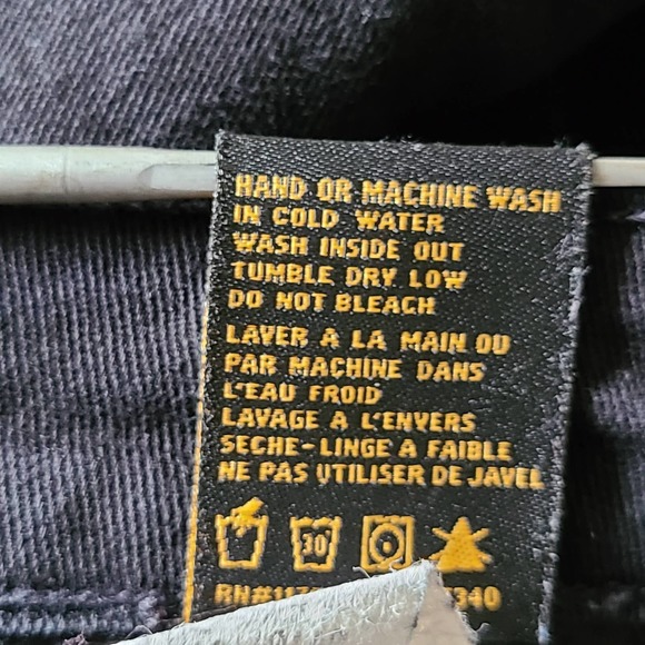 GENETIC DENIM The Raquel Cropped Cigarette Skinny Stretch Jeans Black Women's 29 - Picture 14 of 16